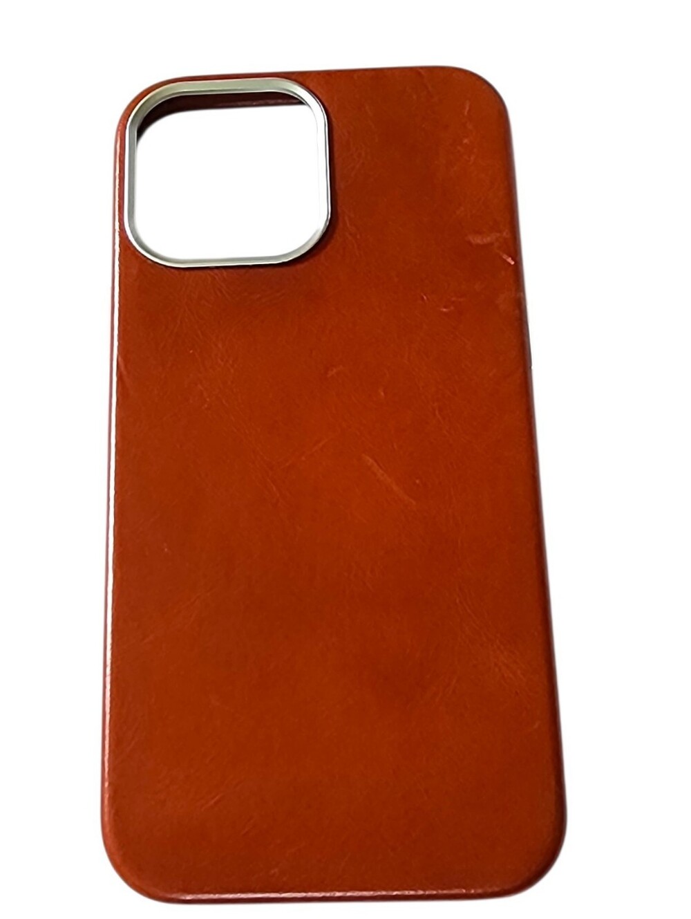 Tan Full Grain Leather Case For iPhone 13 Pro Or 14 Pro